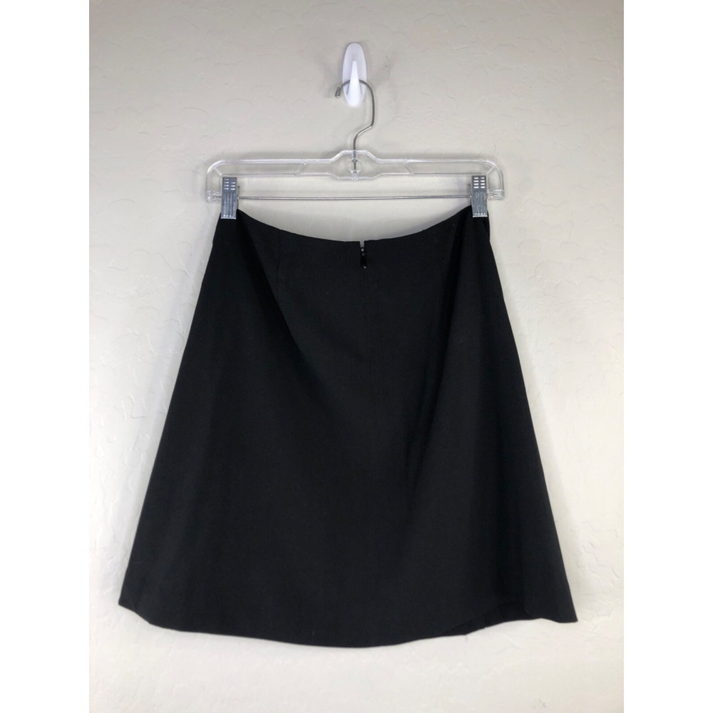 CAMILLE LA VIE Women's 4 A-Line Black Skirt - Picture 4 of 5